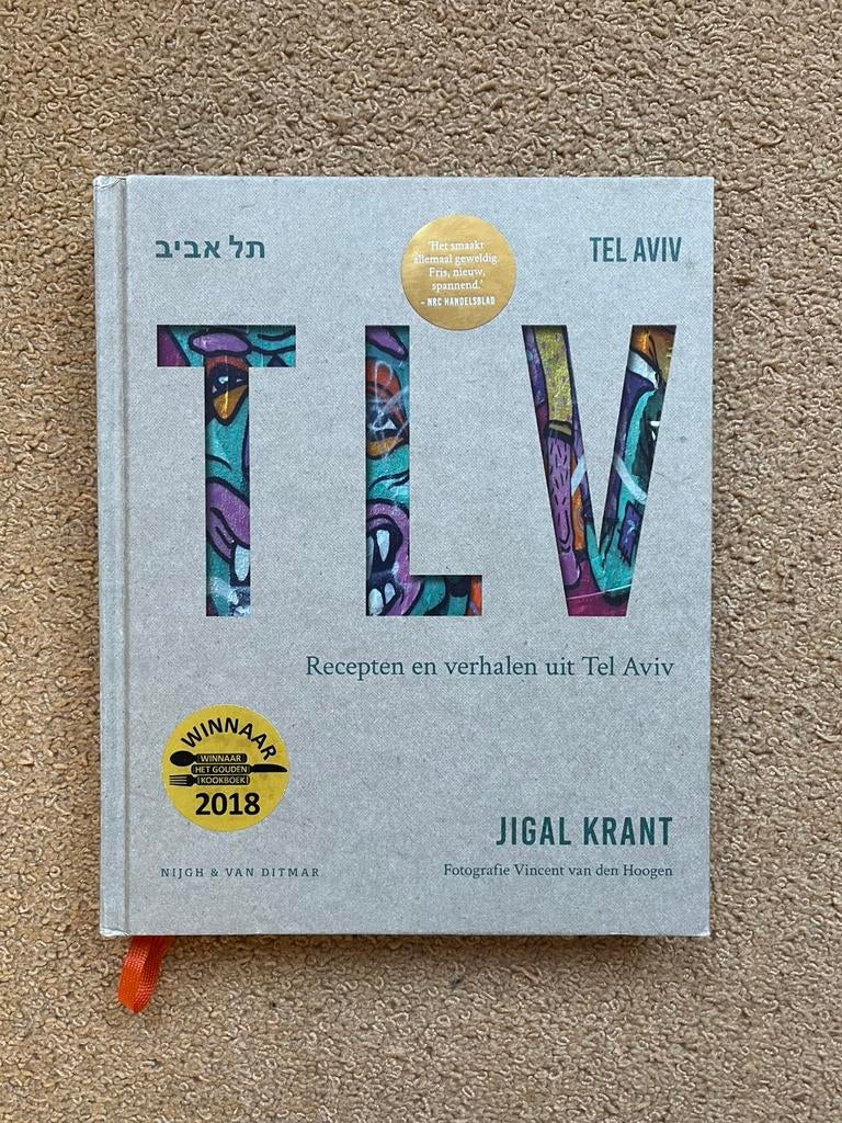 TLV Recepten en verhalen uit Tel Aviv Jigal Krant, hardcover, Boeken, Ophalen, Gelezen