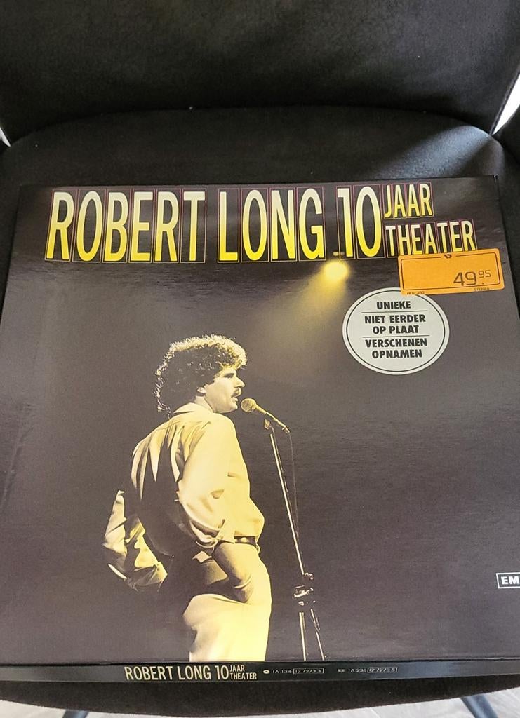 Robert Long - 10 Jaar Theater LP (Unieke opnamen), Ophalen of Verzenden, Gebruikt, 12 inch