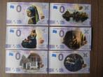 0 eurobiljetten serie Johannes Vermeer in kleur euro biljet, Postzegels en Munten, Bankbiljetten | Nederland, Ophalen of Verzenden