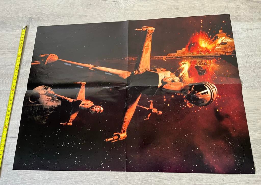 Dubbelzijdige poster James Bond en Star Wars, Verzamelen, Ophalen of Verzenden, Gebruikt