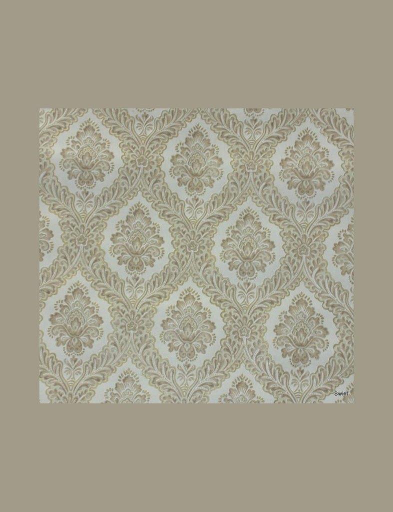 6247 klassiek barok vintage wallpaper goud en crème swiet, Huis en Inrichting, Ophalen of Verzenden, Minder dan 10 m², Beige