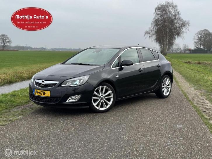 Opel Astra 1.4 Turbo Sport Navi Leder Export! Storingen!, Auto's, Opel, Bedrijf, Te koop, Astra, ABS, Airbags, Airconditioning