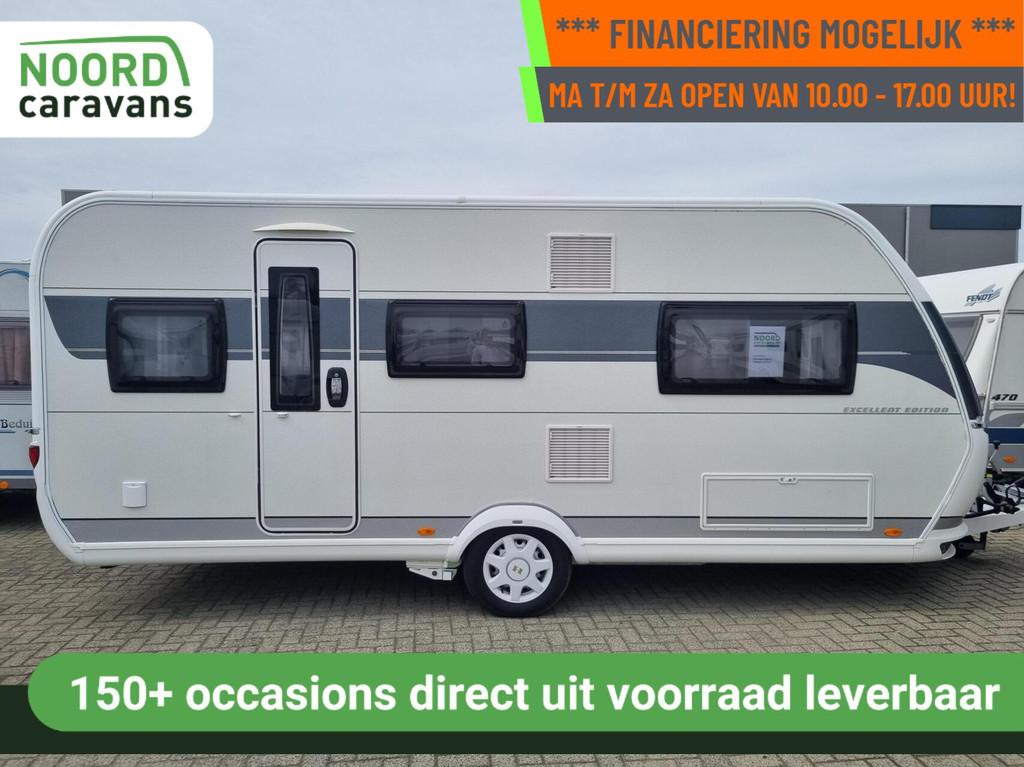 Hobby Excellent edition 495 ul MOVER + ENKELE BEDDEN + TV, Rondzit, Hobby, 7 tot 8 meter, Bedrijf