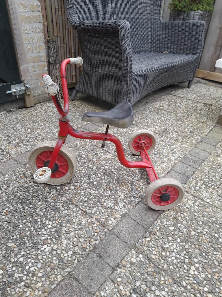 Driewieler fiets, Ophalen, Gebruikt