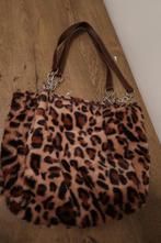 nieuwe zachte fluffy tas met tijgerprint, Ophalen of Verzenden, Nieuw, Bruin, Schoudertasje