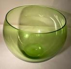 Mooi groen gekleurde gazen kom, Schott Zwiesel, Antiek en Kunst, Antiek | Glas en Kristal, Ophalen of Verzenden