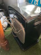 Zwarte Qlima kachel, Ophalen, 30 tot 80 cm, Gebruikt, Kachel