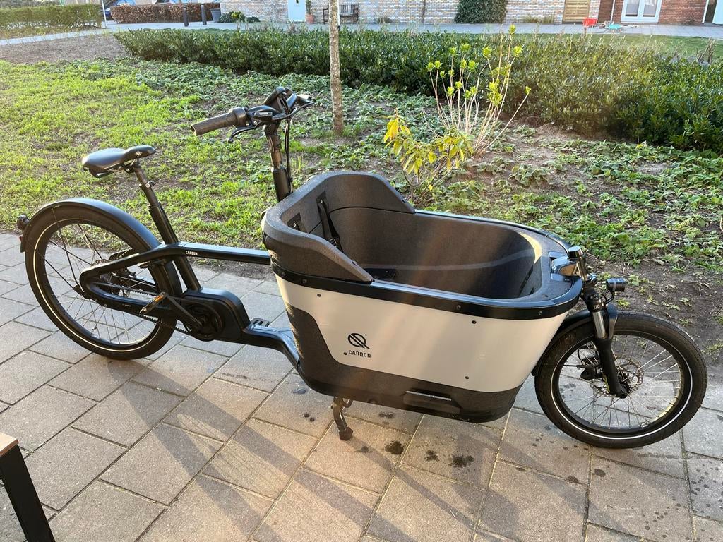 Carqon Cruise bakfiets (2022), Gebruikt, Elektrisch, 2 kinderen, Ophalen