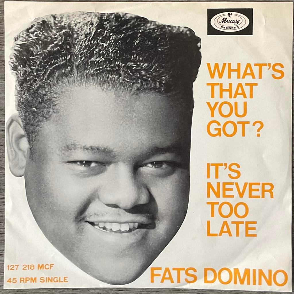 FATS DOMINO - What’s that you got? (NL’65)plaat HEEL MOOI, Verzenden, Single