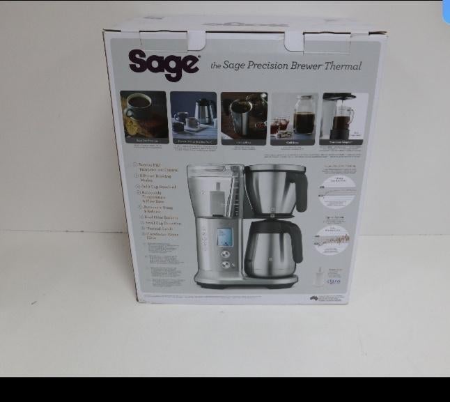 Sage Koffie zet apparaat, Witgoed en Apparatuur, Koffiezetapparaten, Ophalen, Nieuw, Koffiemachine, Gemalen koffie