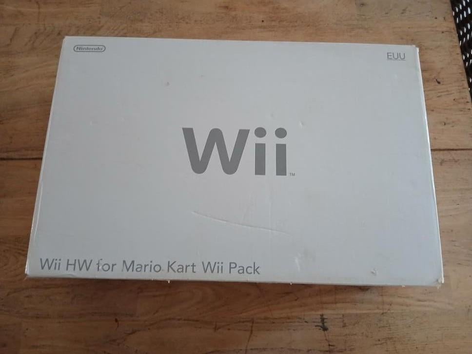 Wii Mario Kart Wii Pack, Spelcomputers en Games, Ophalen of Verzenden, Gebruikt, Met 2 controllers, Met games