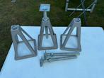 Set van 3 stabilisatiehouders voor caravan, Ophalen, Gebruikt