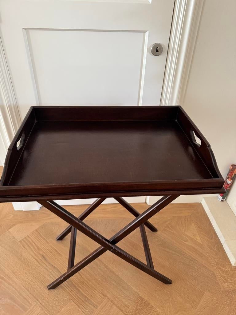 Tafel / butler tray., Huis en Inrichting, Ophalen, 50 tot 100 cm, Nieuw, 25 tot 50 cm
