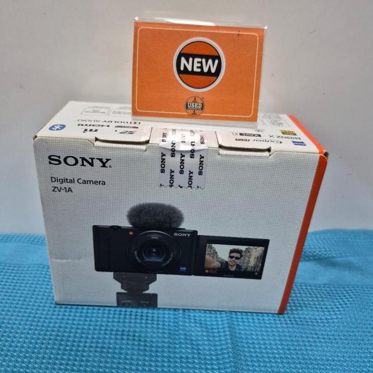 Sony ZV-1A - Compact/ Vlogcamera - NIEUW in doos Betaal in3!, Audio, Tv en Foto, Fotocamera's Digitaal, Nieuw