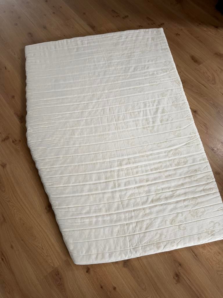 Topper voor Frans bed in camper/caravan, Ophalen, Zo goed als nieuw