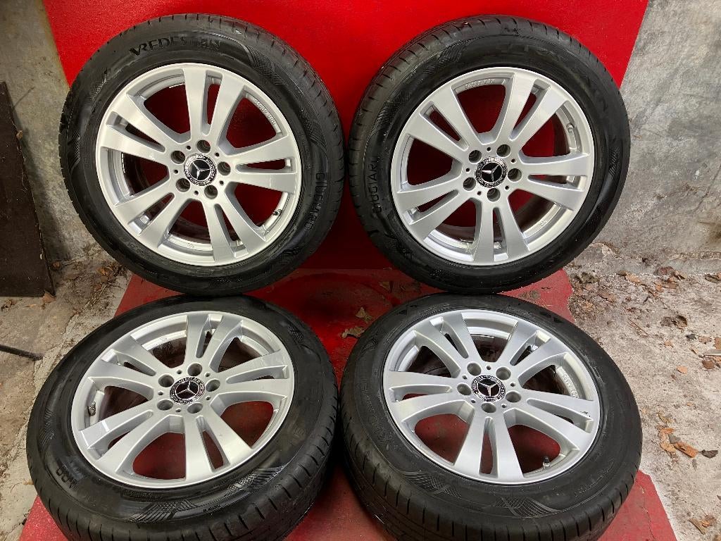 Lichtmetalen velgen Mercedes Vito 225/55R17 Vredestein, Auto-onderdelen, ., Banden en Velgen, 17 inch, Ophalen of Verzenden