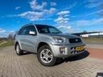 Toyota Rav4 2.0 I 5D 4WD 2003 Grijs apple carplay, Auto's, Toyota, 1998 cc, Metallic lak, 4 cilinders, Leder en Stof