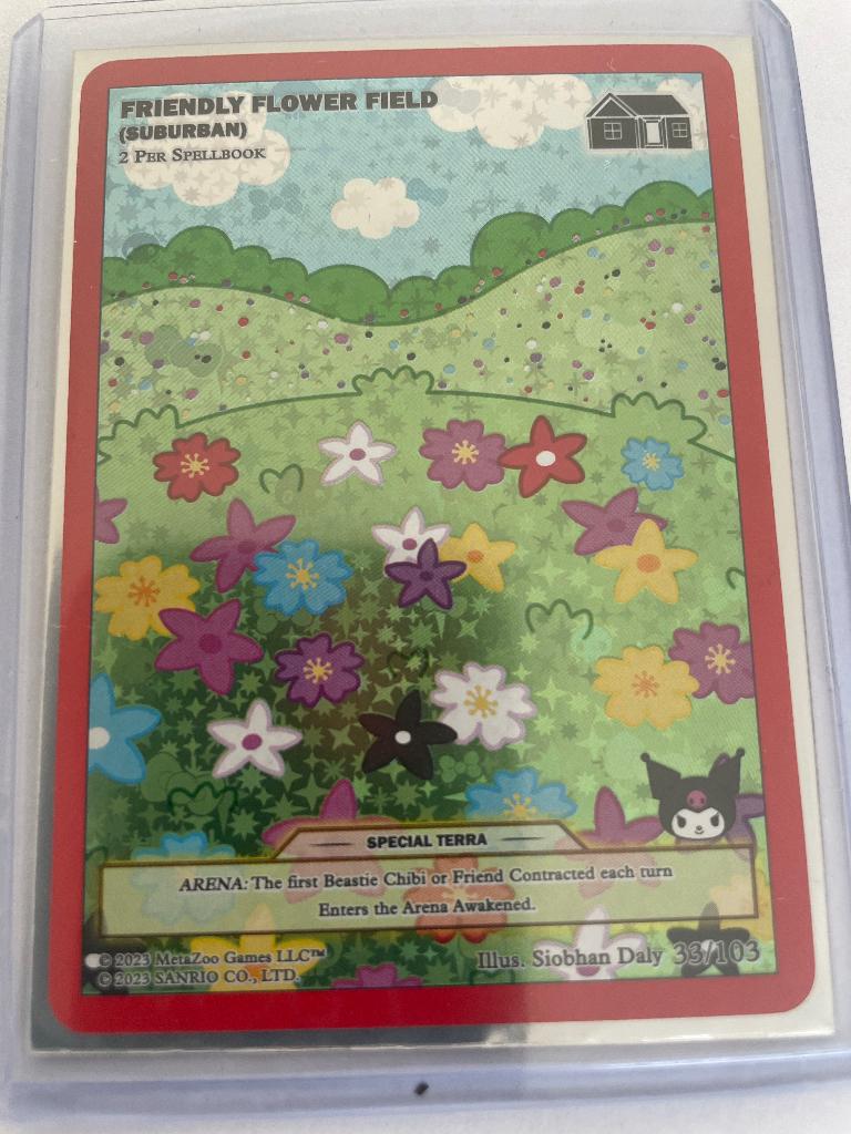 Friendly Flower 33/103 Metazoo Kuroromis Cryptid Carnival, Hobby en Vrije tijd, Ophalen, Nieuw, Losse kaart