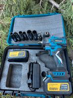 slagmoersleutel 2x accu’s nieuw, Ophalen of Verzenden, Zo goed als nieuw, Overige typen