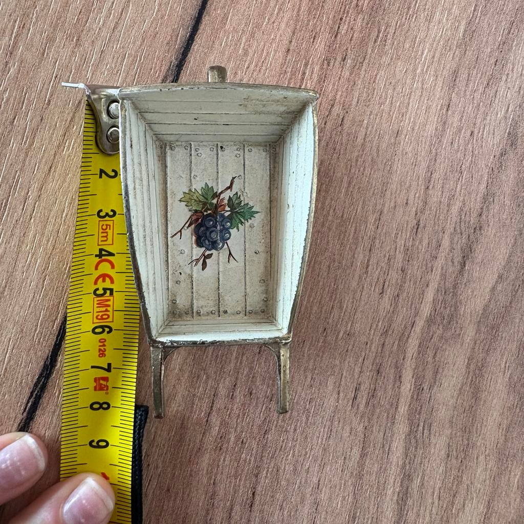 Mini decoratieve kruiwagen – vintage stijl – Made in England, Ophalen of Verzenden