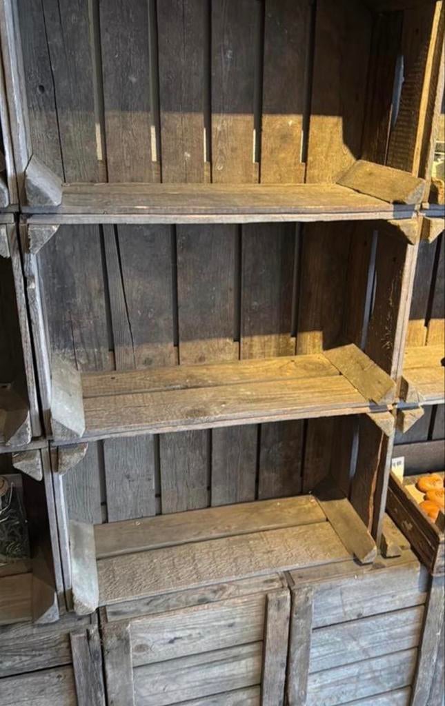 Decoratieve houten veilingkisten, Gebruikt, 40 tot 60 cm, 50 tot 75 cm, Ophalen of Verzenden