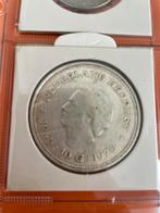 Munt zilver 10 gulden met haantje, Ophalen, Koningin Juliana, 10 gulden, Zilver