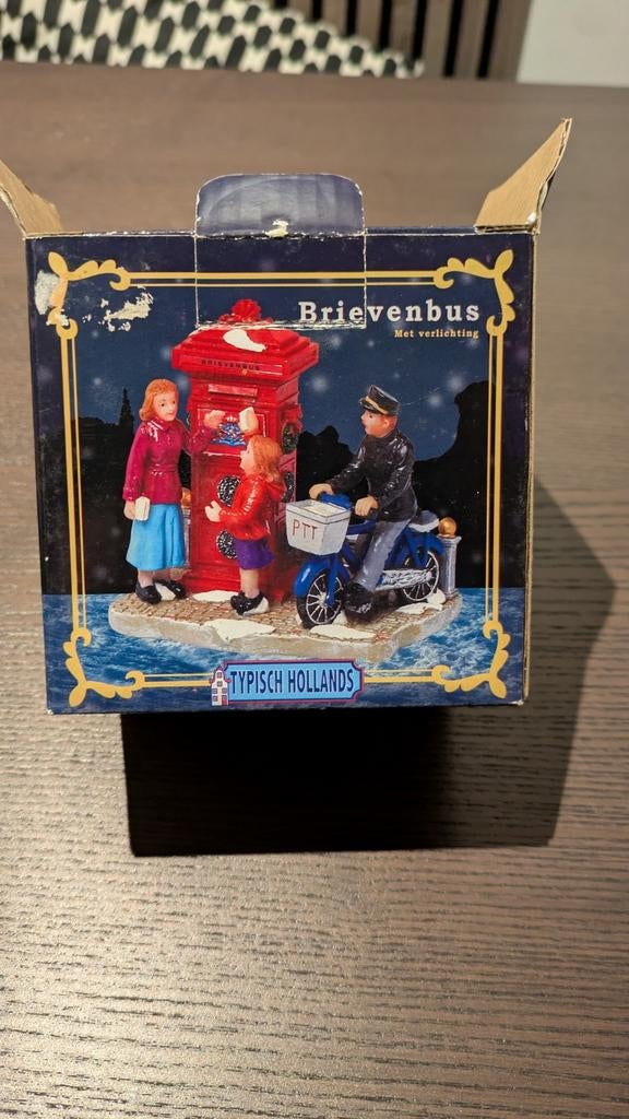 Miniatuur brievenbus zonder verlichting kerst, Diversen, Kerst, Verzenden
