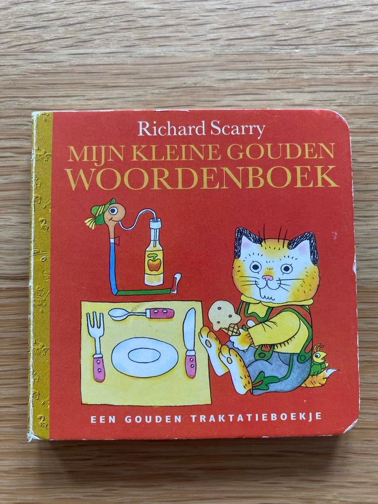 Richard Scarry: Mijn Kleine Gouden Woordenboek, Boeken, Ophalen of Verzenden, Gelezen
