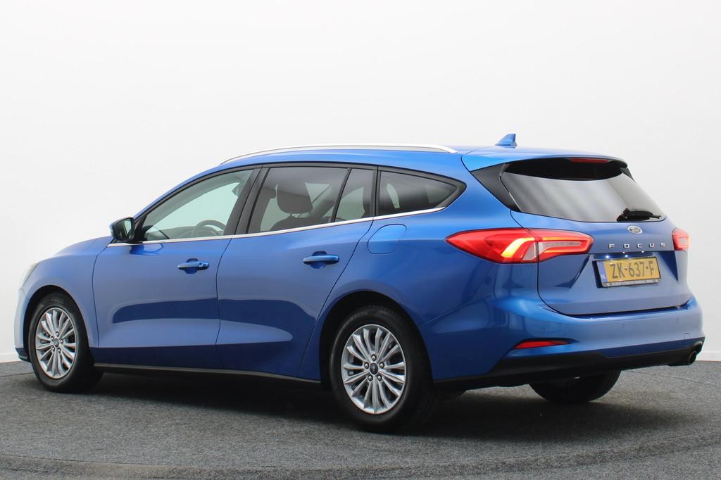 Ford FOCUS Wagon 1.0 EcoBoost Titanium Business Climate, Win, Stof, Gebruikt, 715 kg, Blauw