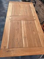 Teak eetkamer tafel, Ophalen, Teakhout, Nieuw, 50 tot 100 cm