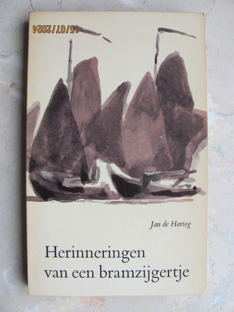 Jan de HARTOG Herinneringen van een BRAMZIJGERTJE 1967 IZGS, Ophalen of Verzenden, Zo goed als nieuw, Jan de Hartog