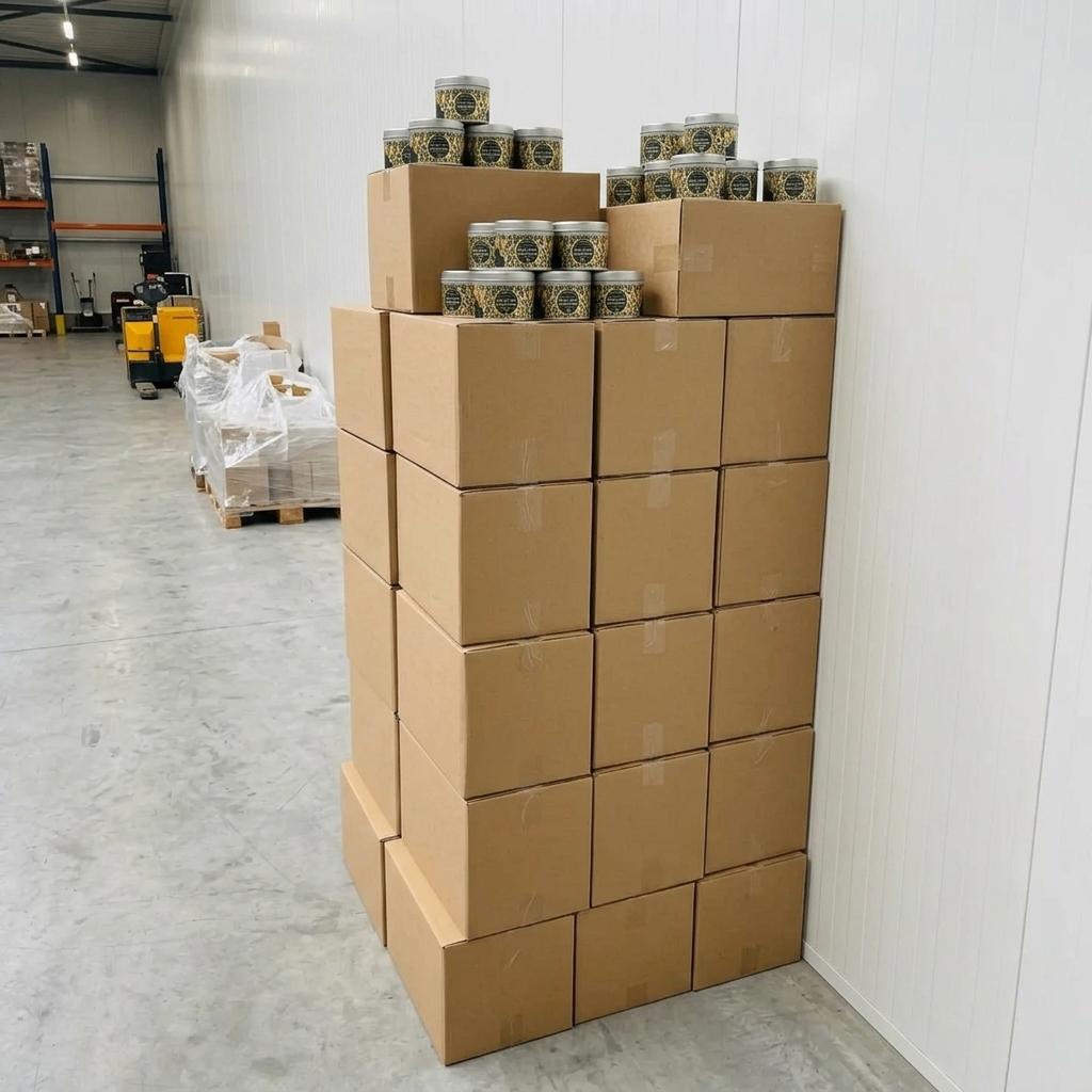 Geurkaarsen partij Victorian Sense (710 STUKS) geurkaars, Overige materialen, Nieuw, Ophalen of Verzenden, Crème