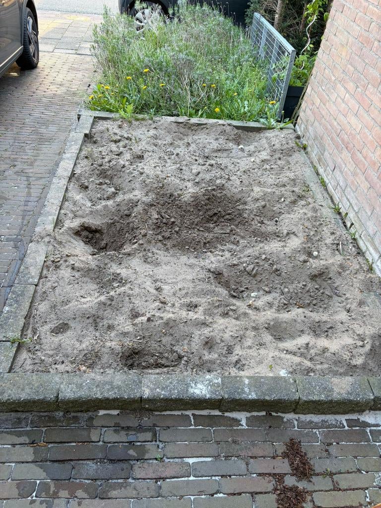 Tuinzand - gratis ophalen 0,15 kuub, Tuin en Terras, Zand, Ophalen, Gebruikt, Overige typen