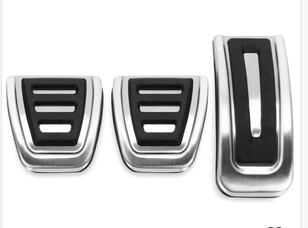 RVS pedal pads voor Polo 9N en Golf 7, Ophalen of Verzenden