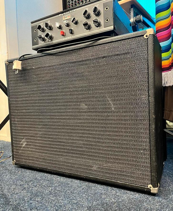 Dynacord Eminent Gitaarinstallatie - 50W buizenversterker, Muziek en Instrumenten, Versterkers | Bas en Gitaar, Gebruikt, Gitaar