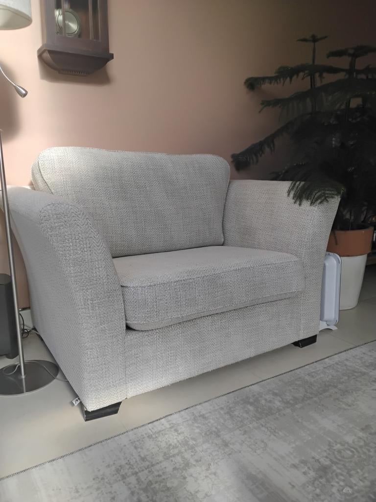 Loveseat, 1.5 zits fauteuil, Ophalen, Zo goed als nieuw, 75 tot 100 cm