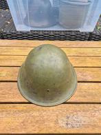 Nederlandse M16D helm topstaat!, Verzamelen, Ophalen of Verzenden, Nederland, Helm of Baret