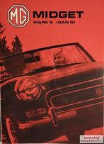 Handboek MG Midget  3 (GAN 5) AKD7596 (Engelstalig), Ophalen of Verzenden