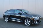 Audi Q3 Sportback 45 TFSI e PHEV Automaat S Edition Navigati, Auto's, 12 maanden, Gebruikt, Leder en Stof, Zwart