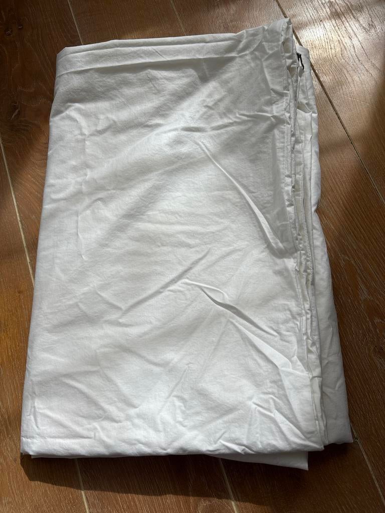 Sanamedi Platinum anti allergie dekbedhoes 140x200, Jongetje of Meisje, Wit, Dekbedovertrek, Nieuw