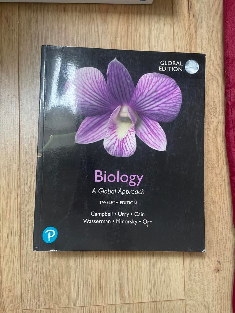 Biology A Global Approach - Pearson Universiteitsboek, Boeken, Studieboeken en Cursussen, Ophalen, Beta, Gelezen, WO
