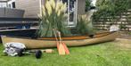 We-no-nah Champlain kano ( zeer goede staat ), Gebruikt, Met peddels, Twee personen, Ophalen of Verzenden