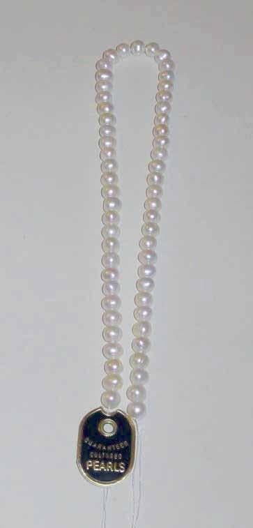 Parels Gecultiveerd cremekleurig, Sieraden, Tassen en Uiterlijk, Edelstenen, Ophalen of Verzenden, Nieuw