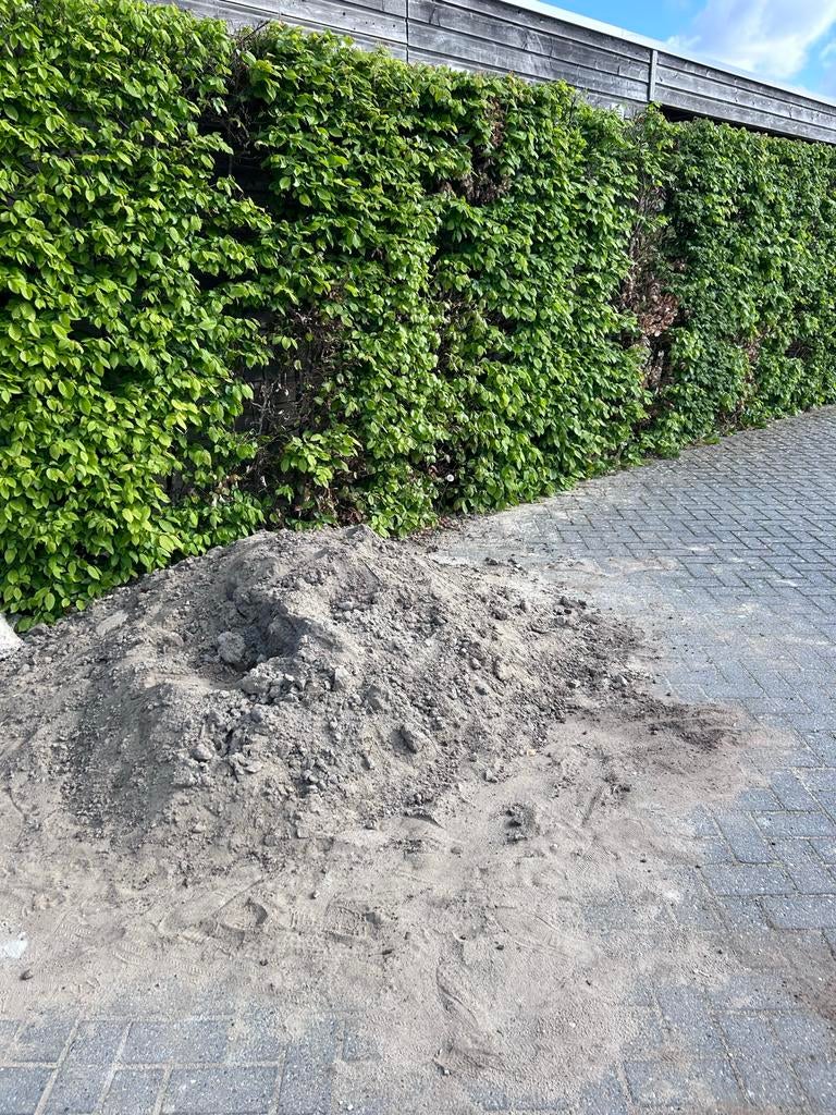 Gratis zand af te halen, Tuin en Terras, Zand, Ophalen, Gebruikt, Ophoogzand