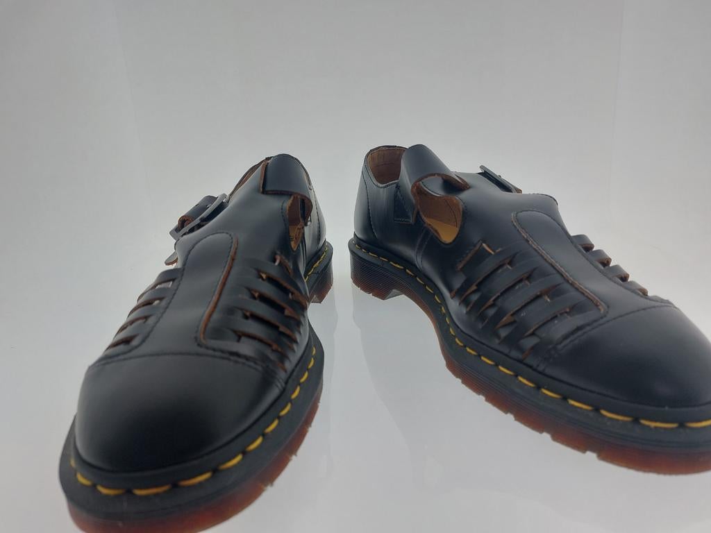 Dr. Adams Herensandalen Black Mica Smooth - Maat EU 45, Kleding | Heren, Schoenen, Ophalen of Verzenden