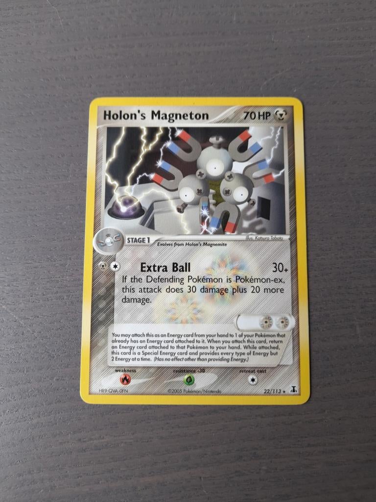 2005 delta species 22/113 holon's magneton, Ophalen of Verzenden, Gebruikt, Losse kaart