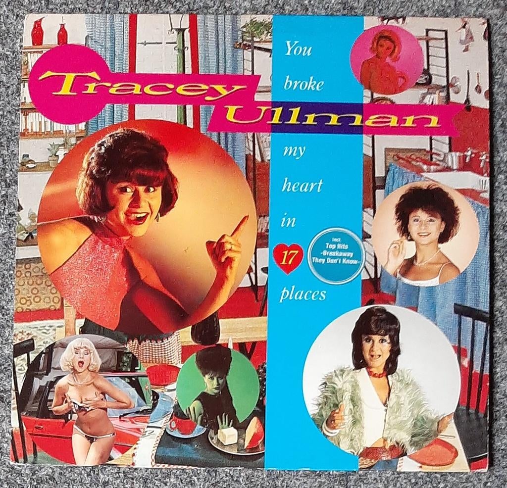 Tracey Ullman – You Broke My Heart In 17 Places, Cd's en Dvd's, Vinyl | Pop, Ophalen of Verzenden, Gebruikt, 12 inch