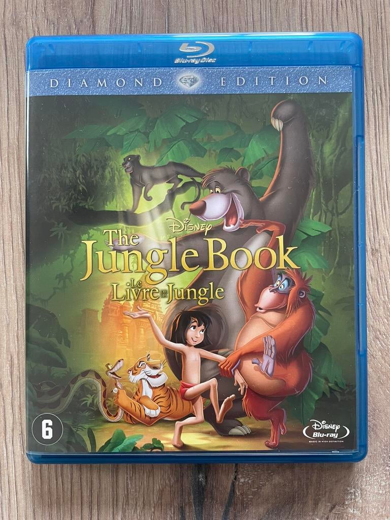 Blu-ray * Jungle Book * 1967 * Walt Disney * Nederlands, Cd's en Dvd's, Blu-ray, Ophalen of Verzenden, Zo goed als nieuw, Tekenfilms en Animatie