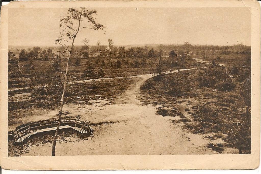 natuurvriendenhuis Krikkenhaar Borne bij Almelo., Verzamelen, Ophalen of Verzenden, 1920 tot 1940, Gelopen, Overijssel