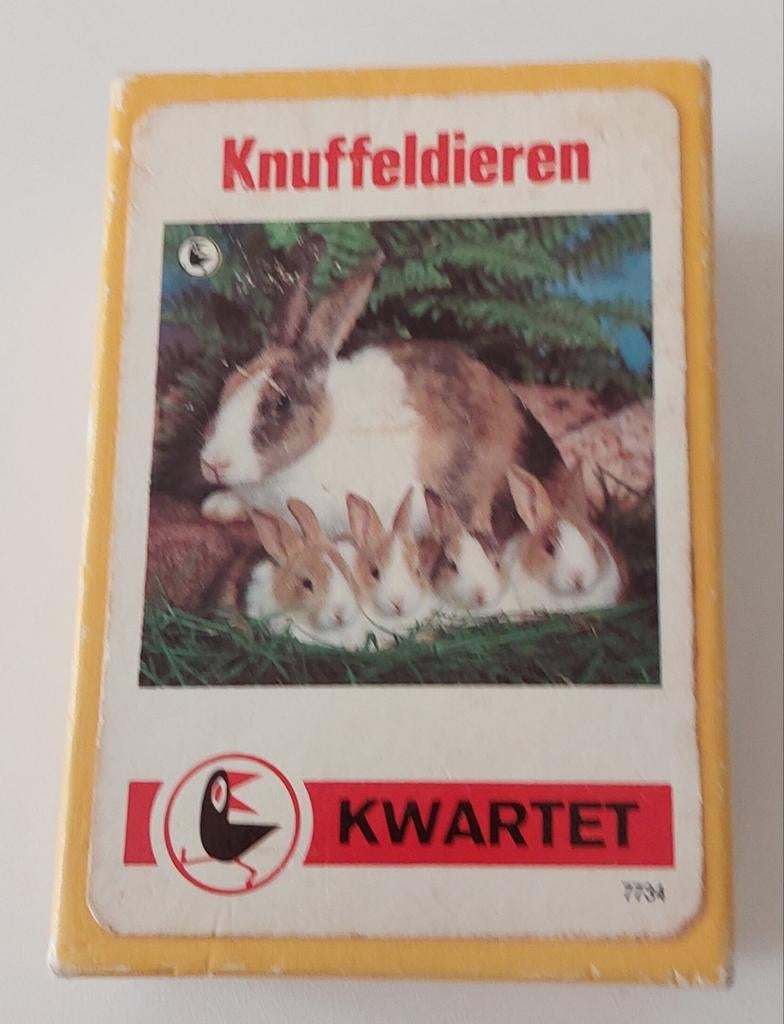 Knuffeldieren kwartet., Ophalen of Verzenden, Gebruikt, Kwartet(ten)